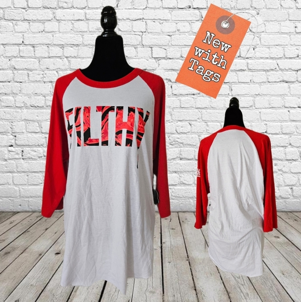 NWT/ Filthy Dripped Top